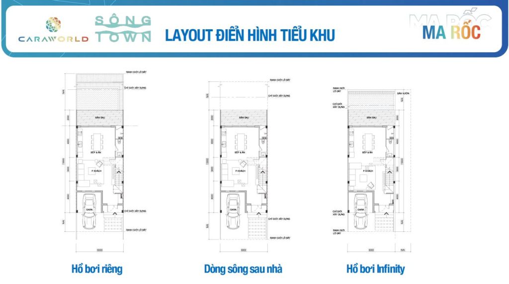 Layout điển hình Tiểu Khu Ma Rốc