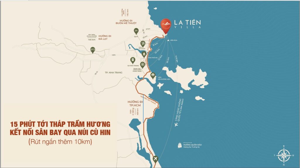 Vị trí vàng dự án La Tiên